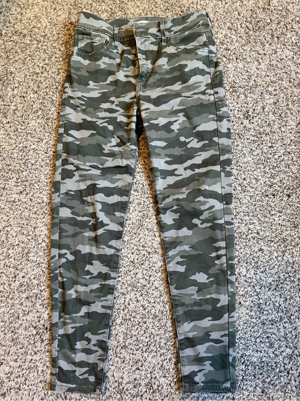 Levi’s 720 Camo Skinny Crop Jeans